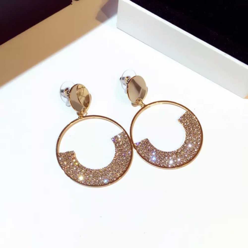 🎉Crystal Rhinestone Drop Earrings - Picture 6 of 7
